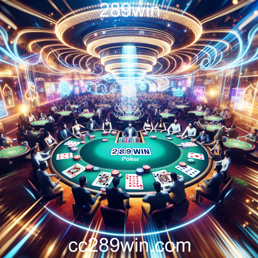 Descubra o Mundo do Poker no 289win